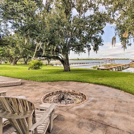 Waterfront Lake Placid Home With Dock And Fire Pit Esterno foto